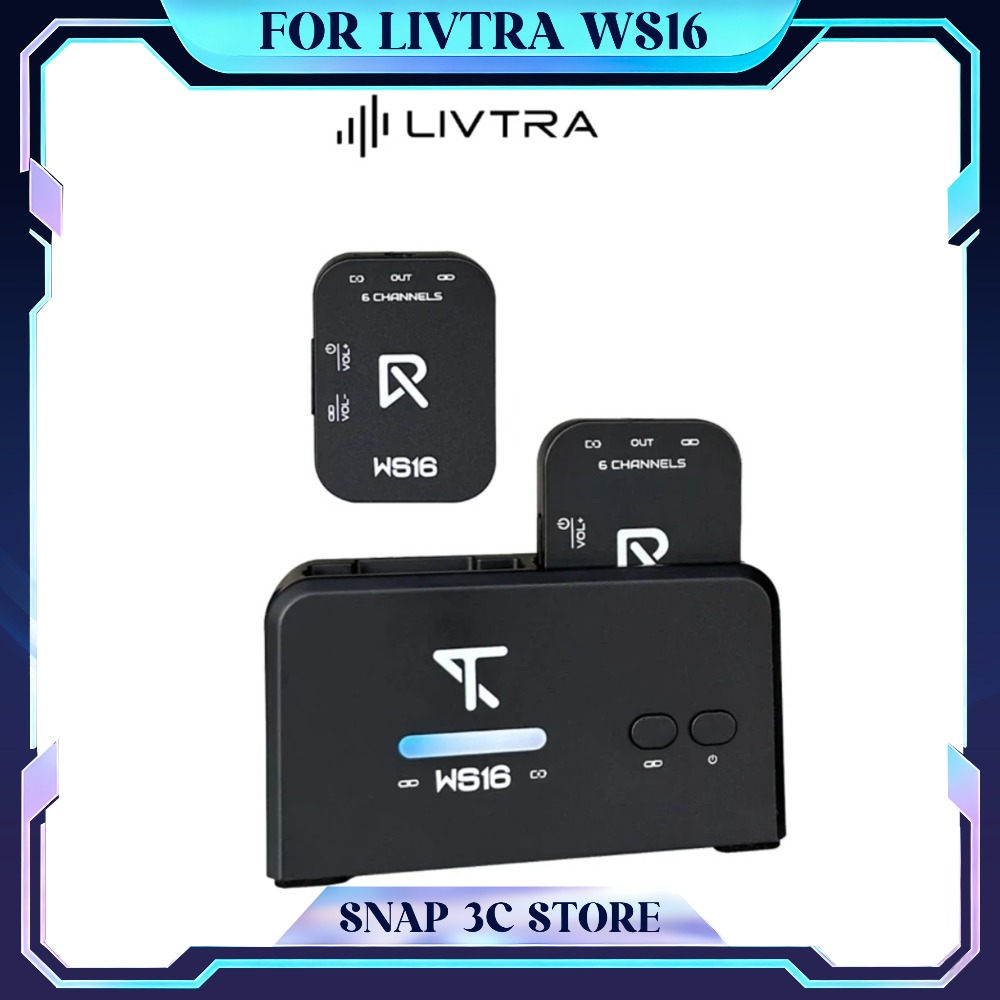 In Ear Monitor Iem - LIVTRA WS16 5.8GHz Kablosuz IEM Sistemi