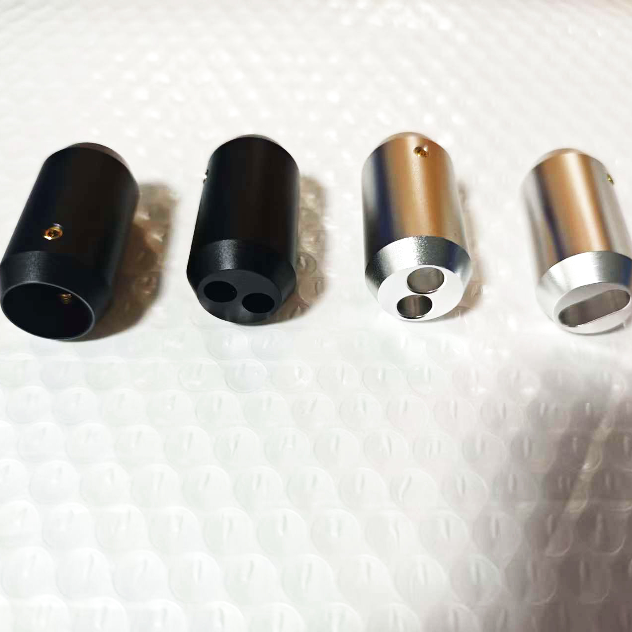 Audio Splitter Y - 4 Adet Alüminyum Çift Telli Hoparlör