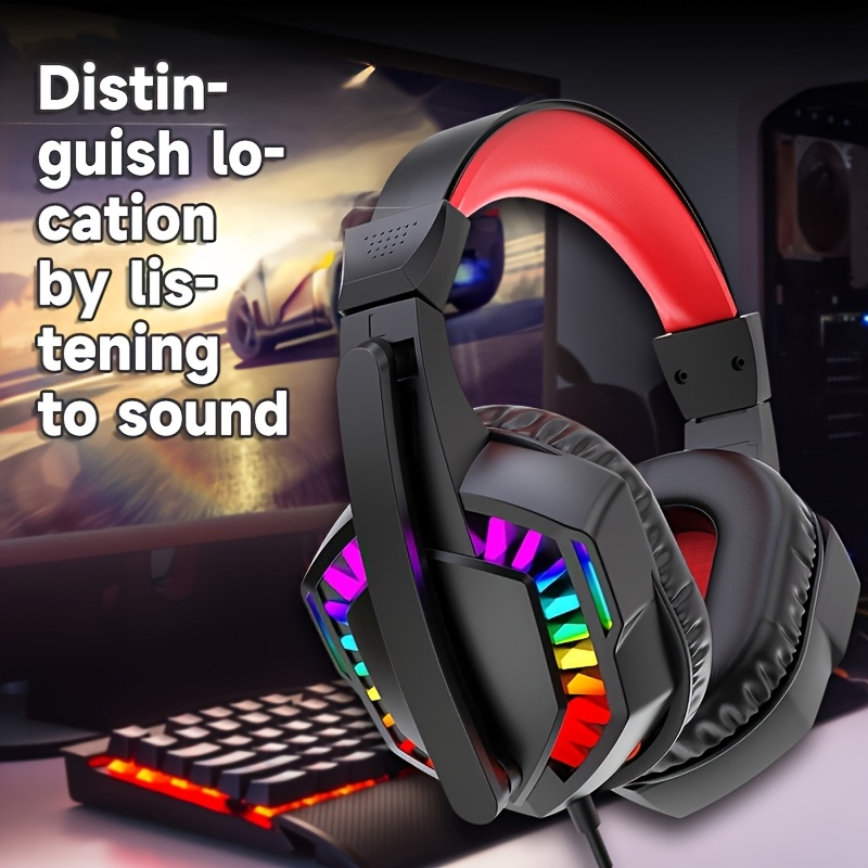Gaming Headset Rgb - A66, Kablolu kulaklıklar, oyun kulaklıkları, bilgisayar