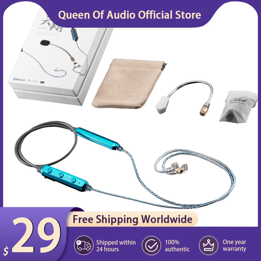 Wired Earphone Mic - Celest SkySoar Kulaklık Kablosu Boyun Bandı
