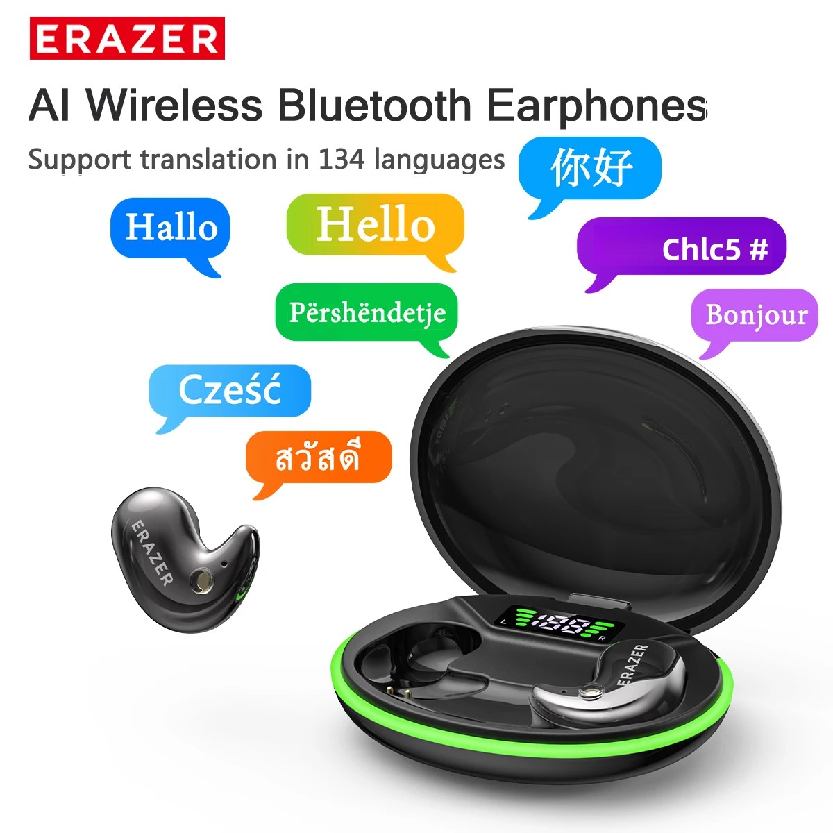 Noise Cancelling Headphone - EARZER XF58 Mikrofonlu Kulak İçi Bluetooth