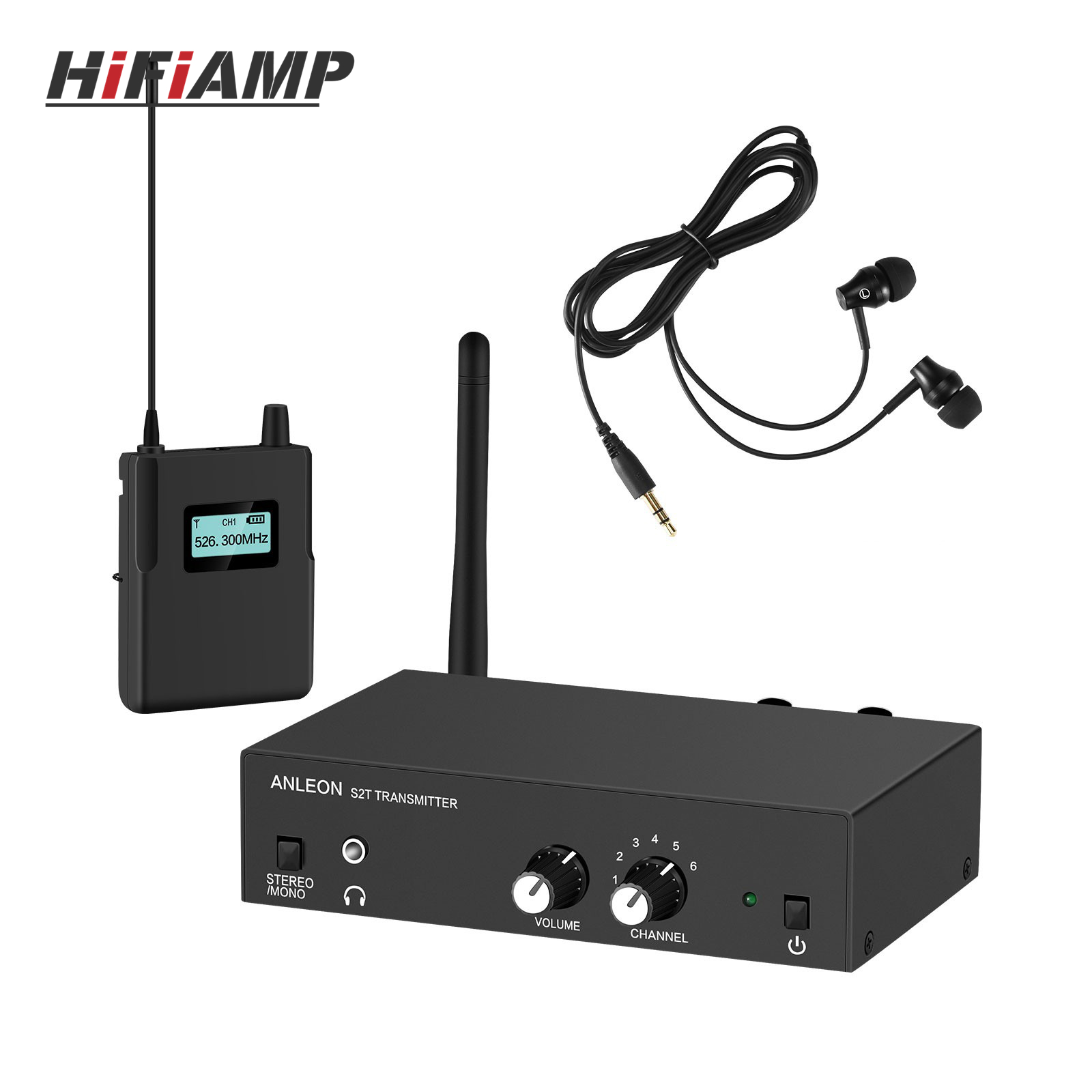 In Ear Monitor Iem - ANLEON S2 526-535MHz/561-568MHz/670-680MHz Kulak İçi Monitör