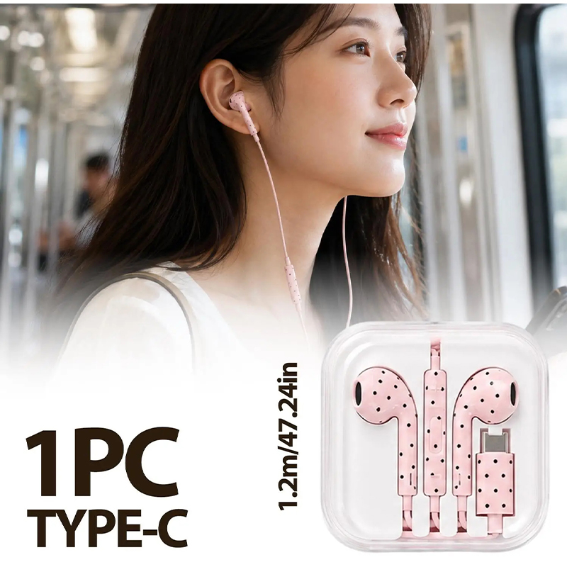 Type C Kulaklık, Puantiyeli Yı - Wired Earphone Mic incelemesi ve fiyatı