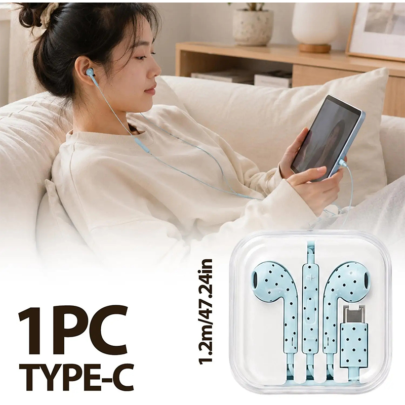 Noktalı Yıldız Desenli Kulak İ - Wired Earphone Mic incelemesi ve fiyatı