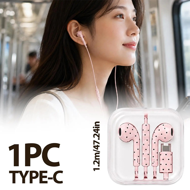 Sevimli Puantiyeli Yıldız Dese - Wired Earphone Mic incelemesi ve fiyatı