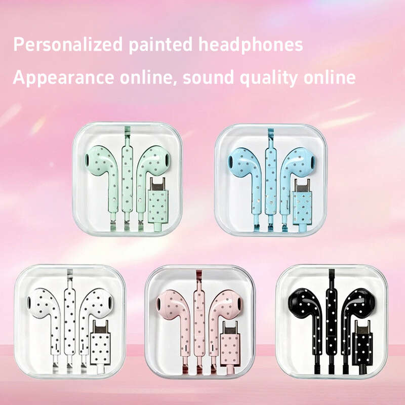 Sevimli Puantiyeli Yıldız Dese - Wired Earphone Mic incelemesi ve fiyatı