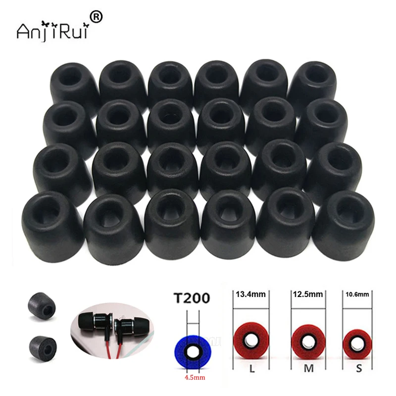12 çift ANJIRUI hafızalı köpük - Earphone Foam Tip incelemesi ve fiyatı